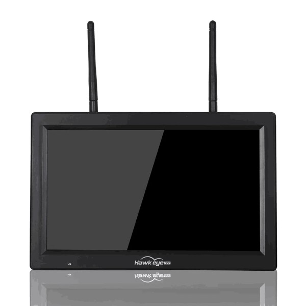 Original Hawkeye Little Pilot X Monitor DVR 4.9G 5.8G 60CH 10.2inch 1000lux Dual 1024x600 NTSC/PAL RC Racing UAV Parts
